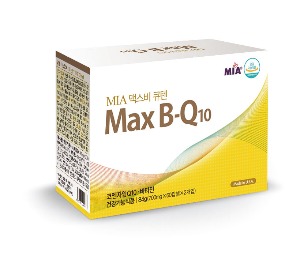 [미아뉴트라] 맥스비 큐텐 (60캡슐/120캡슐) MIA Max B Q10 비타민B  코엔자임Q10 [쇼핑몰 이름]